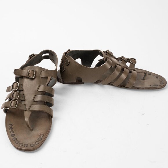 Pedro García Leather Gladiator Sandals - NIB, Size 37 - Picture 2 of 7
